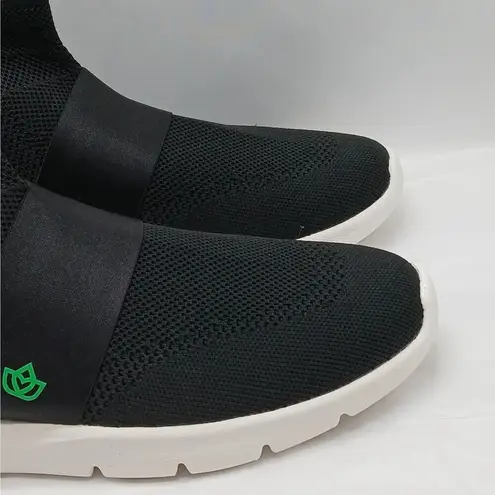 Spenco Karma Deluxe Sneaker Boot Womens 9.5B Black Pull On Stretch Comfort Shoes Size 9.5