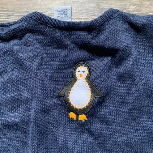 Vintage Bobbie Brooks Blue Penguin Sweater Vest M Size M