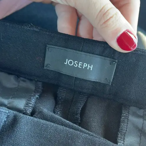 Joseph Light Gabardine Stretch Bing Court Trousers Black