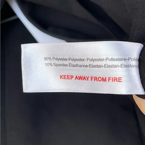 Solace London Michelle Mini Dress in Black size 2