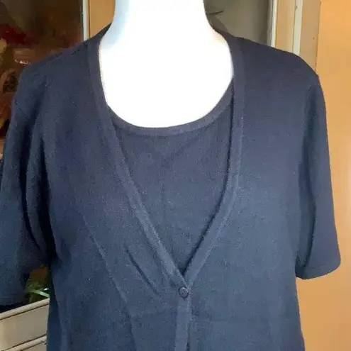 Ship n Shore top Black Size L