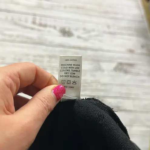 Cotton Citizen distressed crew neck cotton sweater size medium