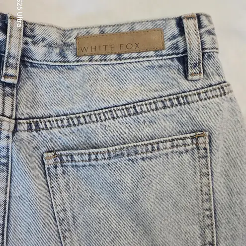 White Fox Boutique  Acid Wash Jean Shorts