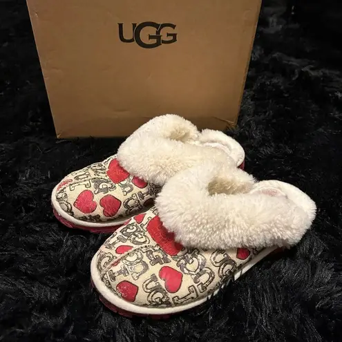 UGG  coquette winter fur slippers slides slip on shoes women’s