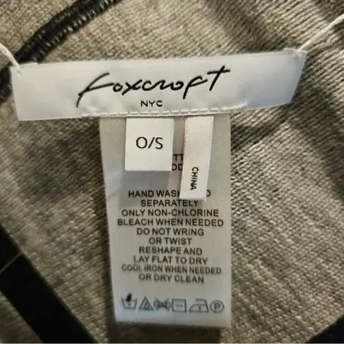 Foxcroft ANJUNA NYC Reversible Shrug/Poncho, One Size Fits All, B80, $45, New