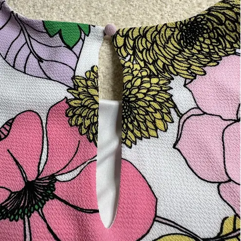 Clover and Sloane: Pastel Floral Dress Pink Size 10