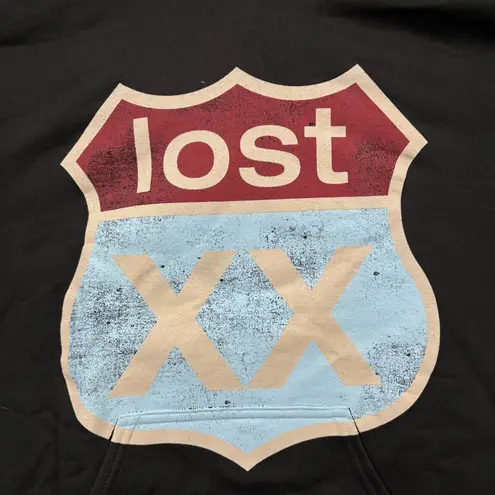 Machine Gun Kelly Lost Americana MGK Road Sign Hoodie Size Medium