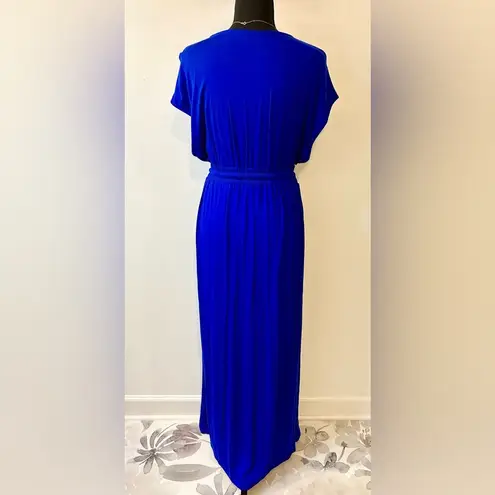 Milly for Design Nation Dolman Maxi in Sapphire Blue Size Medium