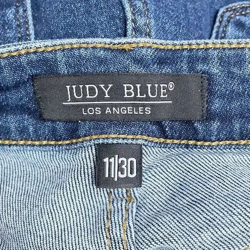 Judy Blue Straight Leg Jeans Size 30 | 10/11 Dark Wash Stretch Denim High Rise