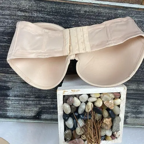 Wacoal Nude Red Carpet Strapless Underwire 854119 Bra 34DDD