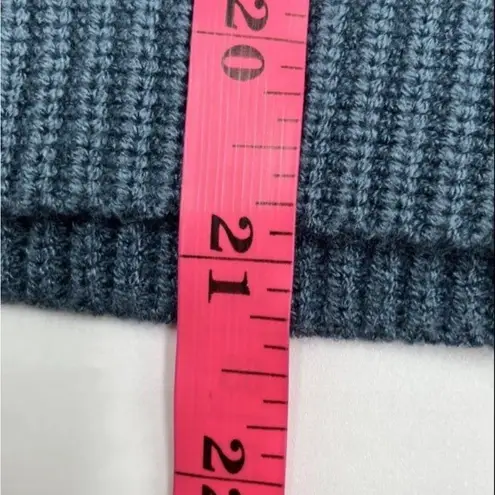 Industry Slate Blue Scoop Neck Ribbed Sweater NWT Size XL