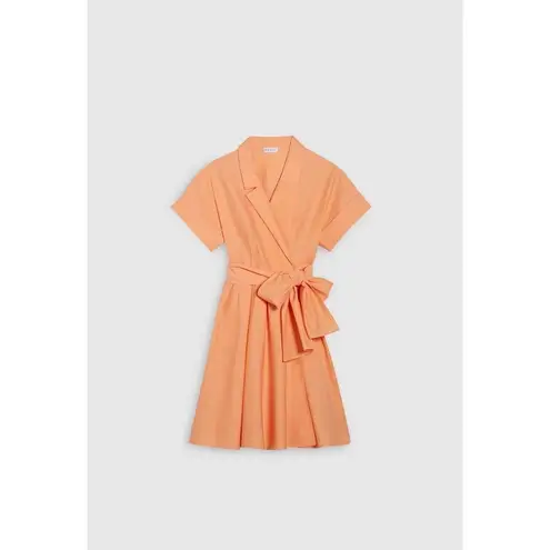 Claudie Pierlot Paris Short Sleeve Coral Tie