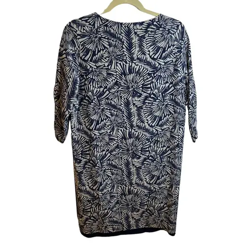 Garnet Hill SILK 3/4 SLEEVE DRESS