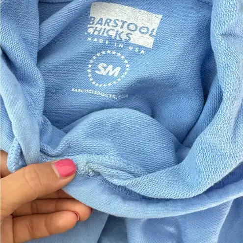 Barstool Sports Call Her Daddy Blue Cropped Hoodie I Am Unwell