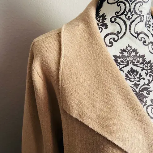 2BELLA Soft yarn sweater coat Tan Size M