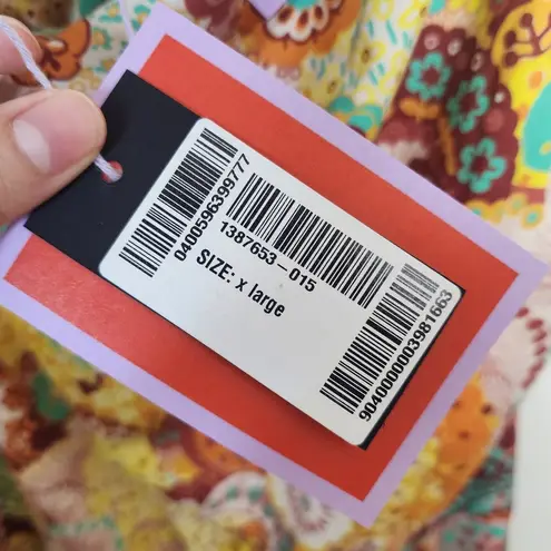 New La doublej Disco TopHoli in Skinny Jersey Pink Size XL