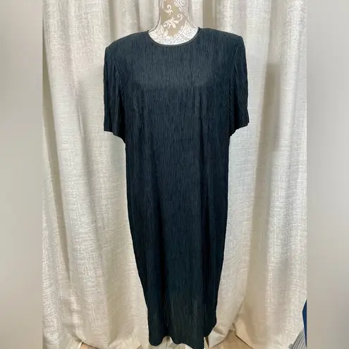 Leslie Fay Black Dress & Jacket Set – 18WP