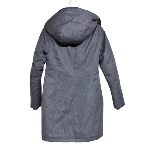 Babaton Aritza Oskar Parka Jacket Faux Fur Lined Down Fill Charcoal Women’s XS