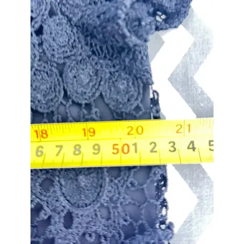 Beldini Black Crochet Knit Long Sleeve Blouse Size Large – Boho