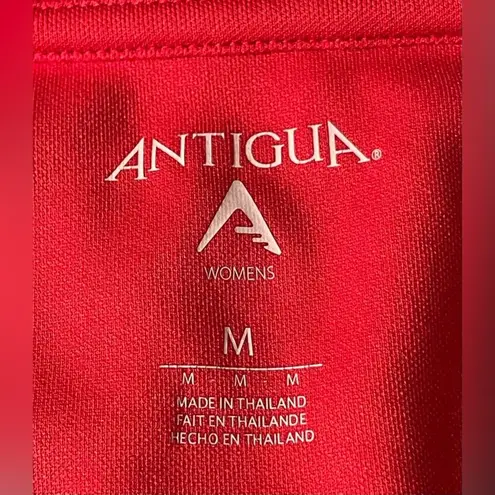 Antigua Women’s Vibrant Pink Sleeveless Polo Size Medium