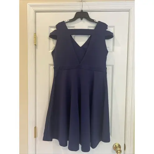 Yoins NWT Women’s Navy High Low Dress Size XL