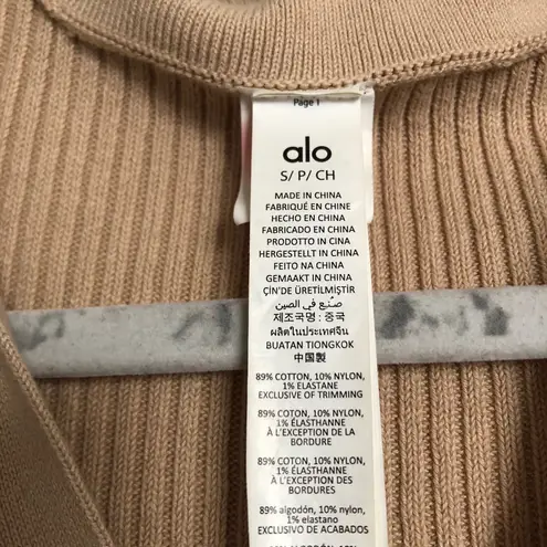 Alo Yoga Supernatural Sweater Dress Macadamia S