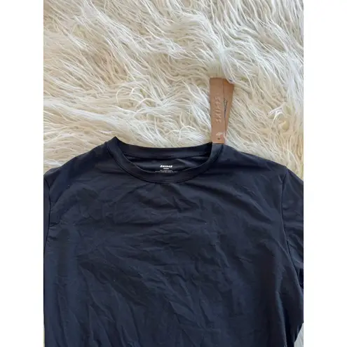 SKIMS Fits Everybody Long Sleeve T-Shirt Onyx Size Medium