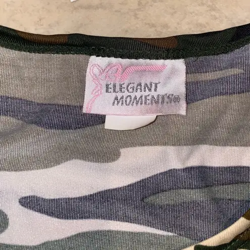 Army costume camo dress Halloween Size M