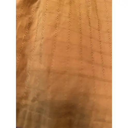 Lost + Wander Women's Yellow Smocked Bodice Mini Dress Size M