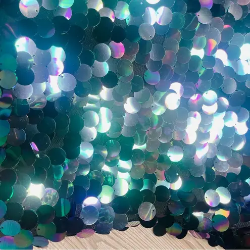 Crystal Doll Nwt color shifting  large sequin dress eras tour y2k style mermaid s