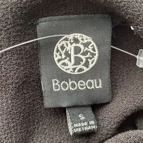 Bobeau Black Crepe Bar Back Dress Size Small