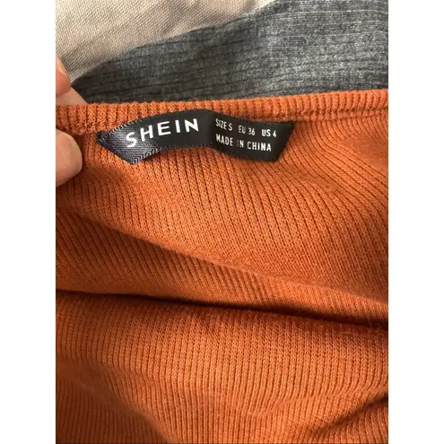 Brown Ribbed Halter Crop Top Small | Sleeveless Stretchy Y2K Tank