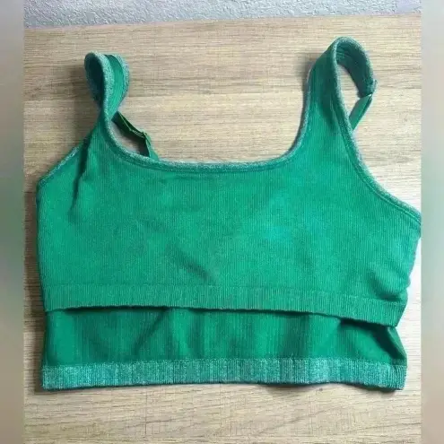 Aerie  Seamless Heather Square Neck Longline Bralette size small NWT