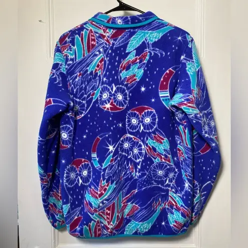 Patagonia  | Synchilla Snap-T Fleece Pullover - ‘Harvest Moon’ Owl Print