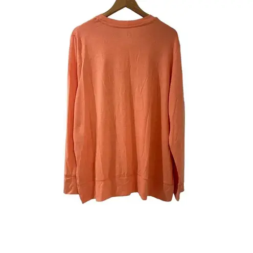 Way to Celebrate Halloween Shirt Unisex XL Jack O' Lantern Orange Long Sleeve