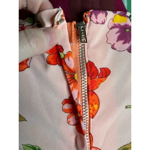 maxi dress floral flower power boho orange purple