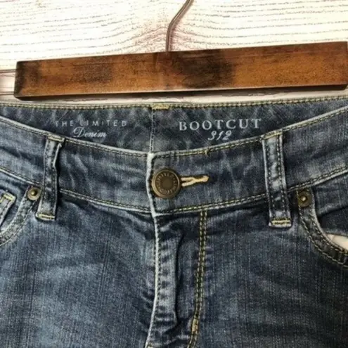 The Limited  312 Medium Wash Boot Cut Jeans 6L