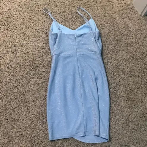 Francesca's Francesca’s light blue mini dress