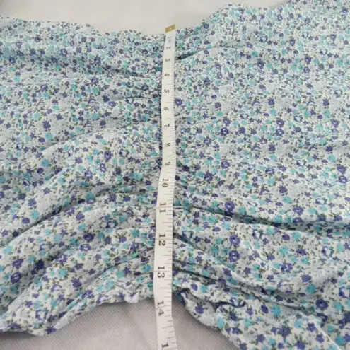 Yoins  blue‎ and white floral dress size medium