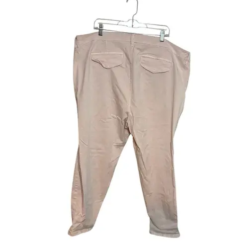 Torrid  Jegging pants jeans Size 24 Light pink Stretch Button fly