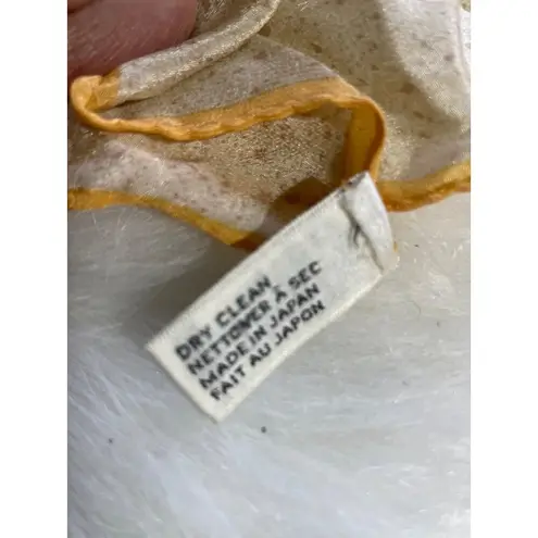 Vintage Prima Vera Collection 100% Silk Scarf With Colorful Abstract Design & Sp Size 30