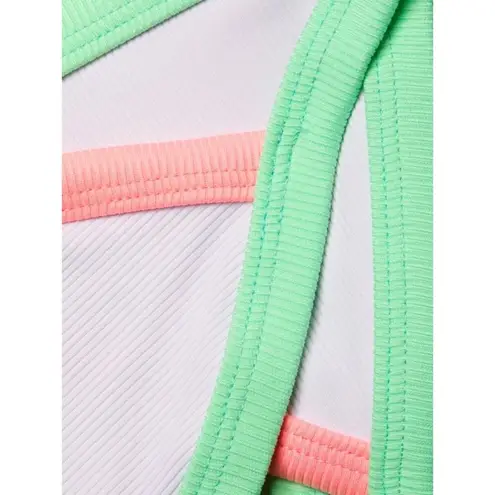 Peixoto | Tina Ribbed Top in Strawberry Mint Swirl | Small