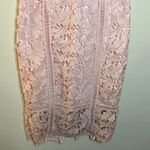 Bardot Botanica Lace Cutout Midi Dress Size 8