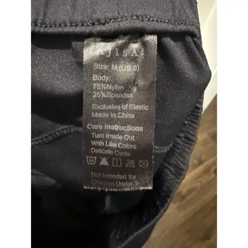 Women’s Ajisai Jogger Pants Size Medium 8 Black Pockets Drawstring Sweatpants