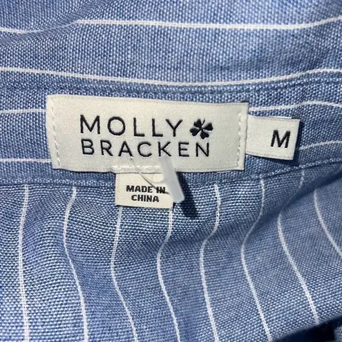 Molly Bracken ✨ROBE STRIPED MINI SZ M DRESS✨