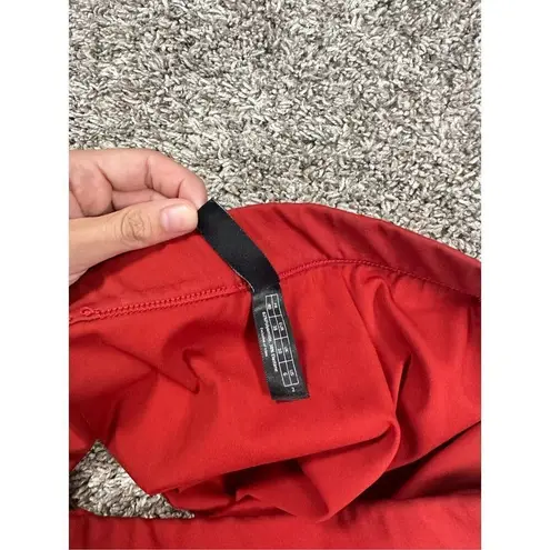 Else Mare High Waist Bikini Swim Bottoms Paprika Red Women’s Size 6 Beach Summer