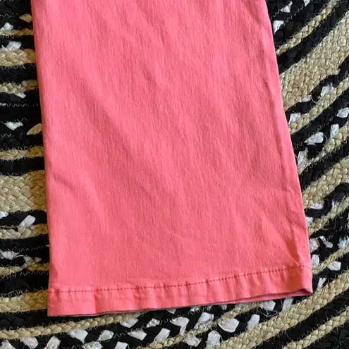 Risen High Rise Wide Leg Hot Pink Cargo Stretchy Jean Size 3/26