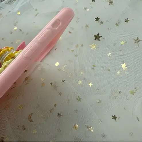 For iPhone XS Max Kawaii Decoden DIY Phone Case Pink