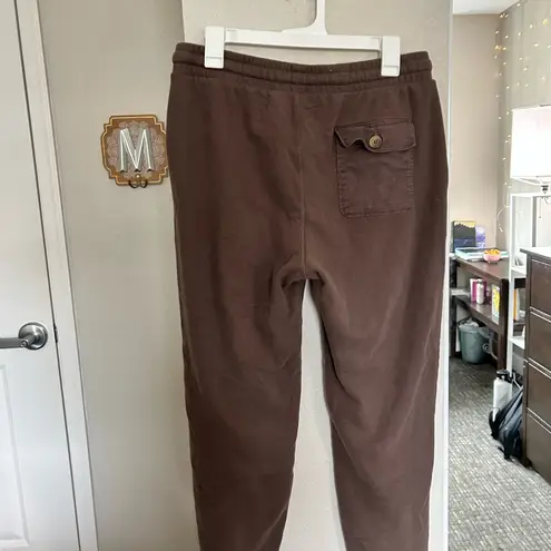 American Eagle  | Women’s Brown Pocket high rise Sweatpants Drawstring size m