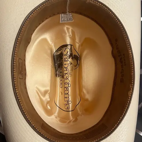 Michoacán Sebastian's Straw Vaquero Hat Jaripeo Rodeo Western Cowboy Hat size 7
